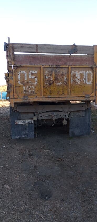 для грузовых автомобилей бу эбу мозги: КАМАЗ самосвал, оранжевый, трехосный (6x4). - Кузов самосвальный с — 3