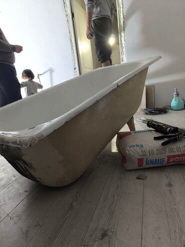 бани бочка: Чугунная ванна классической прямоугольной формы. Характеристики: - — 3