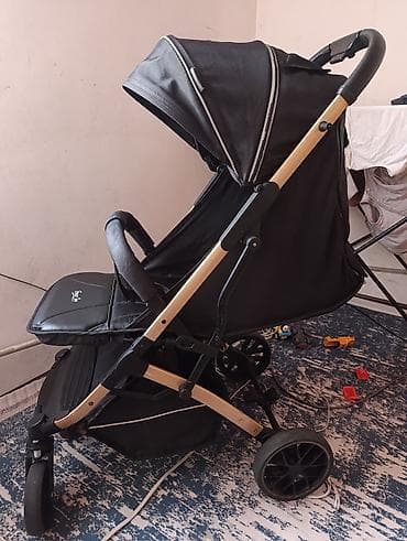 коляска yoyo: Прогулочная коляска с легкой рамой и большим капюшоном - Цвет: черный — 1