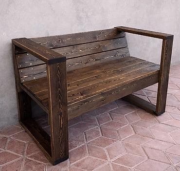 Офисная мебель: Скамейка Дерево — 1