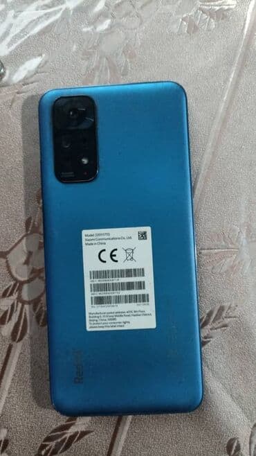 телевизоры 4к бишкек: Redmi, Redmi Note 11, Колдонулган, 128 ГБ, түсү - Көгүлтүр, 2 SIM — 1