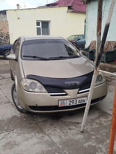 Унаа сатуу: Nissan Primera: 2002 г., 1.8 л, Кол менен иштөөчү, Бензин, Седан — 1