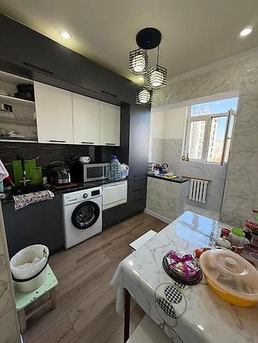 69: 2 комнаты, 78 м², Джал мкр (в т.ч. Верхний, Нижний, Средний) 106 серия, 6 этаж, Евроремонт — 4
