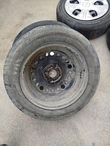 Колеса в сборе 165 / 65 / R 14, Всесезонная, Б/у, Комплект, Железные, отверстий - 5 — 3