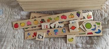 Балдар дүйнөсү: Детская развивающая игра «Сортировка по образцу» в деревянном боксе — 2