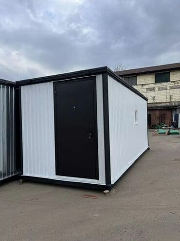 комплектующие для торгового оборудования: Бытовка/модульный блок-контейнер - Каркас: металлический, усиленные — 2