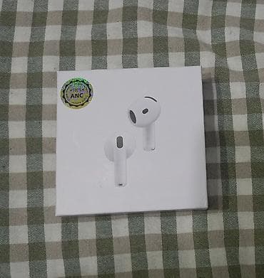 Наушники: Беспроводные вкладыши наушники, Apple, AirPods 4, Б/у — 1