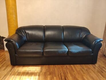 кухонный гарнитур фото и цены бишкек: Комплект мягкой мебели, цвет - Черный — 2