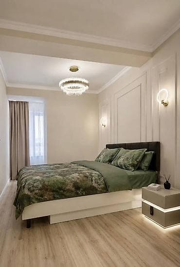 2 комнаты, 76 м², Асанбай мкр Элитка, 13 этаж, Дизайнерский ремонт