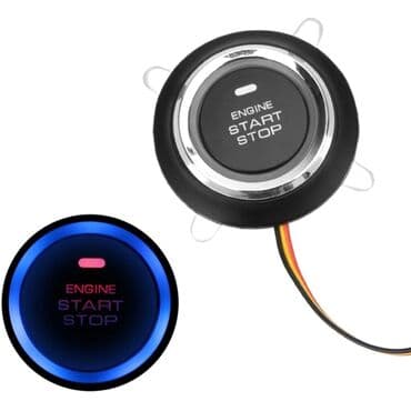 купить автосигнализацию с автозапуском: Кнопка запуска двигателя Старт-Стоп или Пуш-Старт. От фирмы "Megicar" — 5