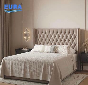 двуспальная кровать с подъемным механизмом: Кровать двухспальная, кровать с мягкой обивкой, купить кровать — 1