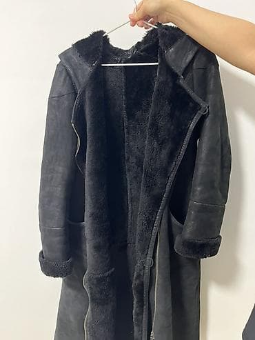 apple magic mouse 2: Длинная женская дублёнка с капюшоном Идеальна для холодной зимы — 1