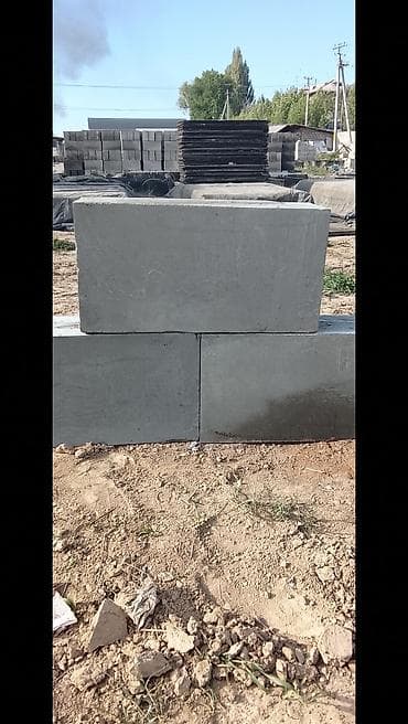 бетонный блок: - пенаблок - Материал: цемент смесь - Геометрия: ровные грани, прямые — 5