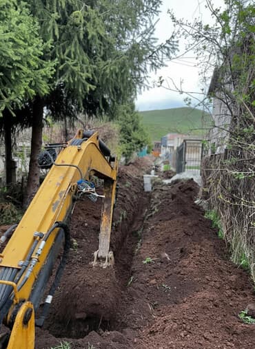 шины на эксковатор: Экскаватор | Траншеи, Котлованы, Канализация, септик — 1