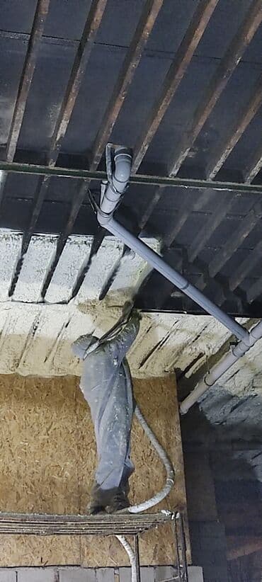 утепление домов фасадов: Утепление потолоков, Утепление крыши | Утепление завода, Утепление цеха, Утепление склада | Пенополиуретан Больше 6 лет опыта — 5