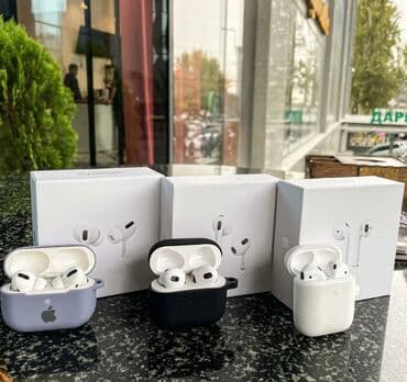 recrsi airpods: Вкладыши, Apple, Новый, Беспроводные (Bluetooth), Классические — 1
