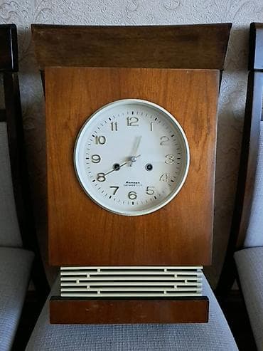 Настенные механические часы «Янтарь» (Сделано в СССР) 🕰 СОВЕТСКИЕ