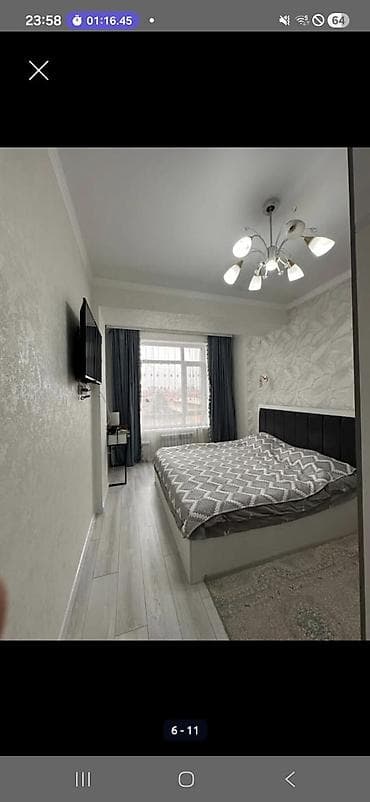 5: 2 комнаты, 65 м², Тунгуч мкр Элитка, 5 этаж — 1