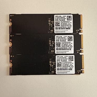 Накопитель для ПК, Б/у, Samsung, SSD, 512 ГБ, Для ПК