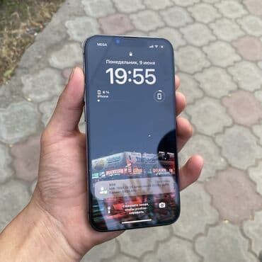 айфон 13 жаны: IPhone 13 Pro, Колдонулган, 256 ГБ, Көк, Заряддоочу түзүлүш, 77 % — 2