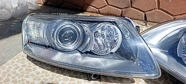 Автозапчасти: Комплект передних фар Audi 2007 г., Б/у, Оригинал — 3