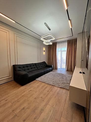 Квартиры: 2 комнаты, 75 м², Элитка, 8 этаж, Дизайнерский ремонт — 8