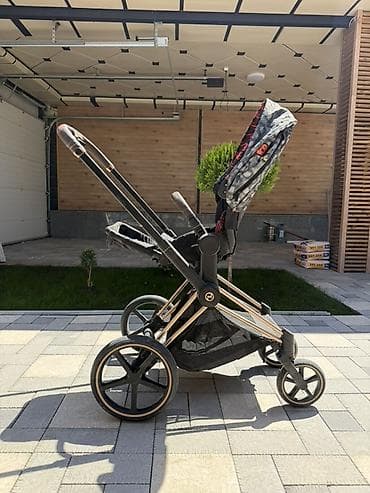 цепь золотая: Коляска, Cybex, цвет - Золотой, Б/у — 7