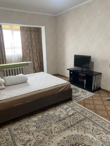 квартира бишкек 1 комнатная джал: 1 комната, Бытовая техника, Интернет, Wi-Fi, Кондиционер — 1