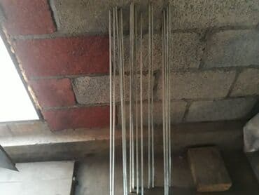 Профнастил: Продаются железные прутья с резбой на 12,длина 1 метр количество 300 — 2