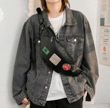 барсетка луи: Белге такчу сумка, бананка, Материалы: Эко булгаары, Унисекс — 7