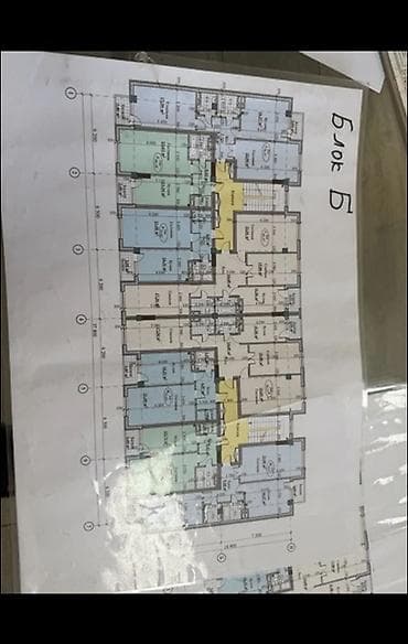 авторынок кыргызстан: 3 комнаты, 93 м², Элитка, 5 этаж, ПСО (под самоотделку) — 3