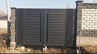 камни 55: Стальные, Автоматические, Для частного дома, С калиткой, Оптом, Новый, Бесплатная установка — 4