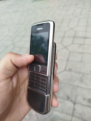 кнопочный телефон купить: Nokia 8, цвет - Серебристый — 1