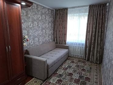 квартира бишкек комната: 3 бөлмө, 59 м², 104-серия, 4 кабат, Косметикалык ремонт — 9