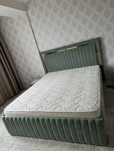 спальный гарнитур комплект: Уктоочу бөлмө гарнитуру, Жаңы, Эки кишилик керебет, Шкаф, Тумба, Өзү алып кетүү — 2