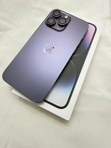 Техника и электроника: IPhone 14 Pro Max в идеальном состоянии, память 512 гб, цвет Deep — 1