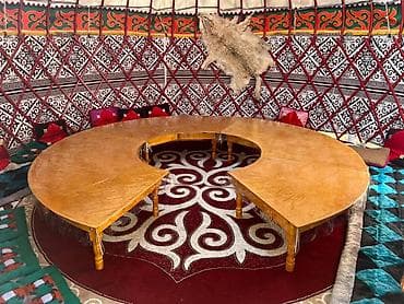 office table: Стол трансформер цвет - Бежевый — 1