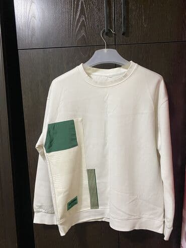 свитер: Мужской свитер, 2XL (EU 44), Marc OPolo, Новый, цвет - Белый, Самовывоз — 1