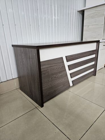 на стол: Комплект офисной мебели, Новый, Стол, Тумба, ДСП, Самовывоз, Бесплатная доставка, цвет - Серый — 3