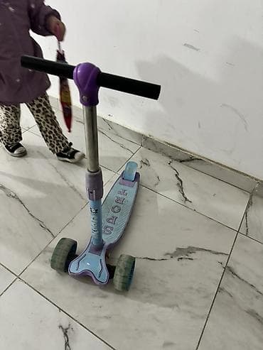 Электротранспорт: Детский самокат, Трёхколёсный — 4