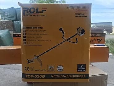 Все для дома и сада: Бензиновая мотокоса ROLF TOP-530G - Тип: бензиновый кусторез/триммер — 1