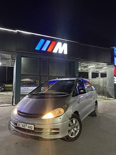 авто в такси: Toyota Estima: 2001 г., 2.4 л, Автомат, Газ, Минивэн — 5