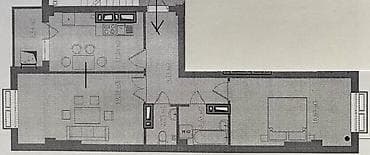 2 комнаты, 66 м², Технопарк Элитка, 9 этаж, Дизайнерский ремонт — 8