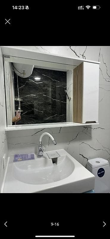 1 комната, 42 м², Ак-Кеме (старый аэропорт) Элитка, 14 этаж, Дизайнерский ремонт — 6