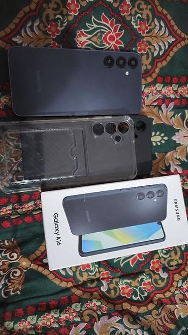 alcatel 4027d: Samsung Galaxy A16, Б/у, 256 ГБ, цвет - Черный, 2 SIM — 2