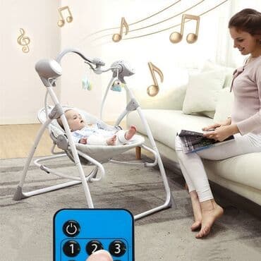 купи слона бишкек инстаграм: Люлька, Новый, Переноска, Качалка, Колыбель, Металл, цвет - Серый, Самовывоз — 2