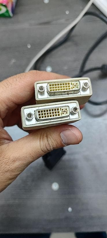 apple macbook air: Отдам даром DVI-разветвитель (сплиттер) кабель 1x DVI-I (24+5) мама → — 4