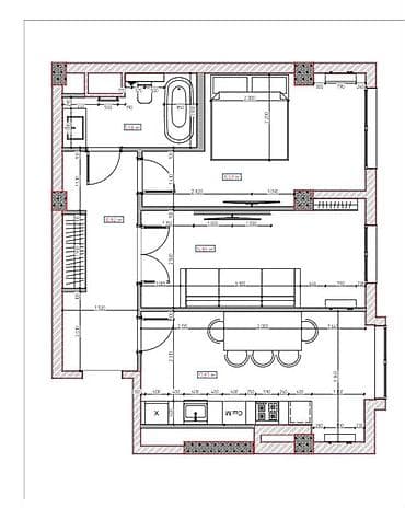 Продажа квартир: 2 комнаты, 63 м², Индивидуалка, 12 этаж, Готовая ПСО (под самоотделку) — 2