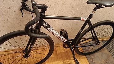 дэм ал: Фикс-байк (fixed gear) с легкой алюминиевой рамой и алюминиевой — 2