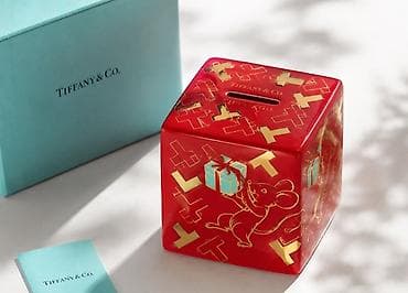 книга копилка: Керамическая копилка Tiffany & Co., лимитированная серия — 1